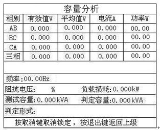 变压器的技术参数数据包括什么