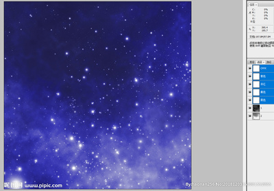 集成吊顶星空