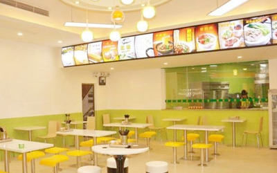 早餐店装修效果图简单方便
