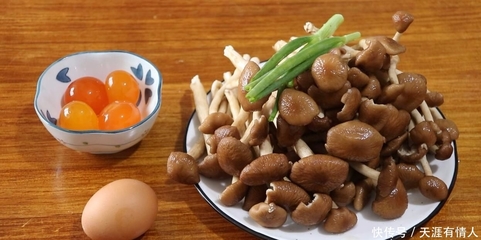 鸡蛋茶树菇的做法大全家常