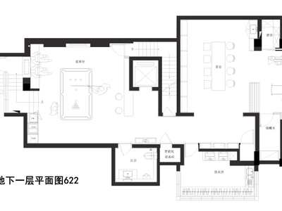 趣味客厅平面设计案例,客