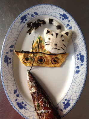 小猫钓鱼制作方法