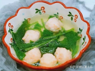 虾丸菠菜汤的做法大全家常