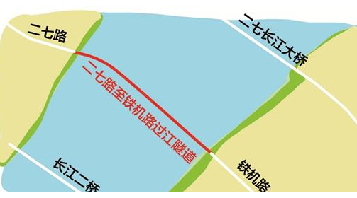 武汉二七路过江隧道