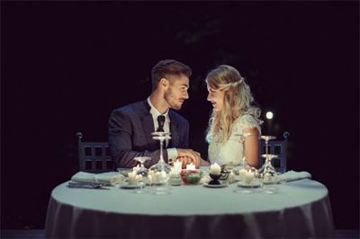 梦见自己结婚请客吃饭