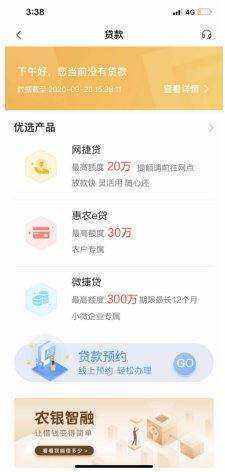 农业银行贷款10万条件