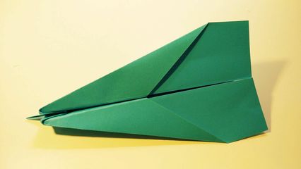 超厉害的纸飞机怎么叠