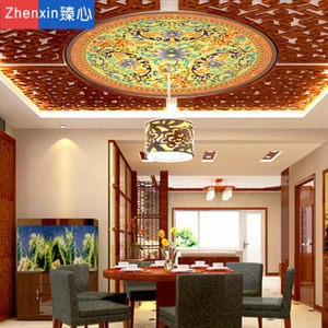 中式餐厅吊顶