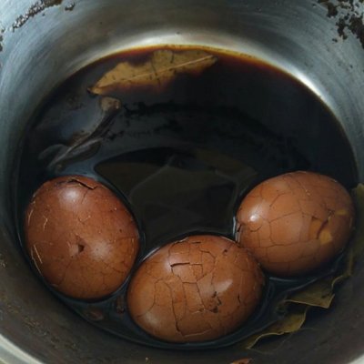 蒜香茶叶蛋制作方法