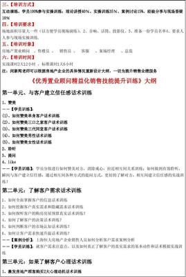 房地产销售话术900句
