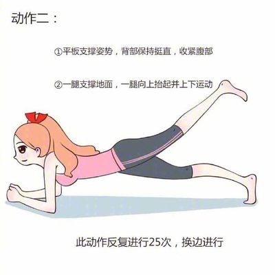 减肥的姿势