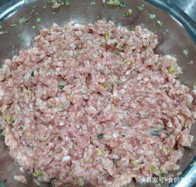 葱花猪肉饺子馅怎么调