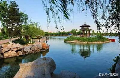 天津塘沽河滨公园