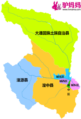 西宁市地图全图