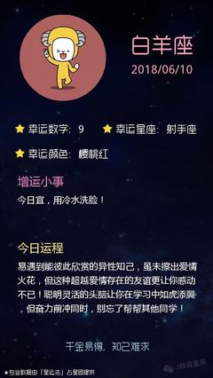 12星座的幸运颜色