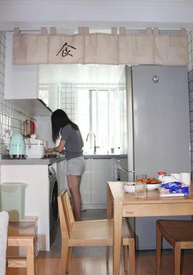 二手房厨房改造加洗衣机
