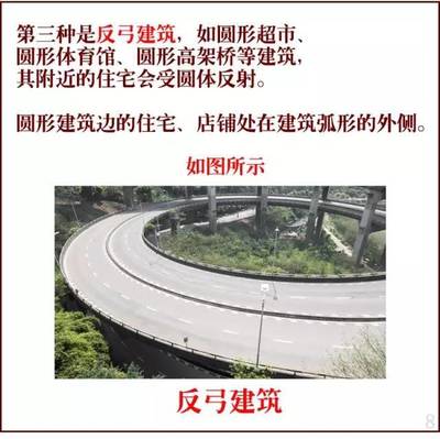 反弓水富贵风水