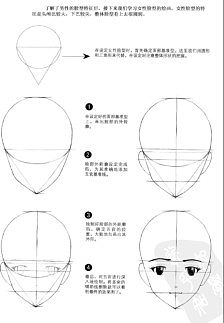 脸型画法