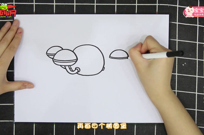 章鱼堡的简笔画动漫图片