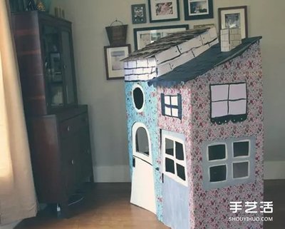 用箱子做房子
