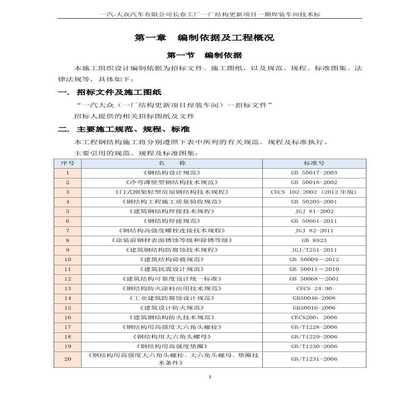 鋼結構廠房技術標范本