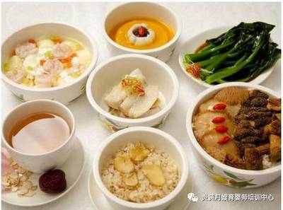 产后 坐月子食谱