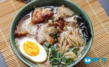 日式拉面的面条制作方法