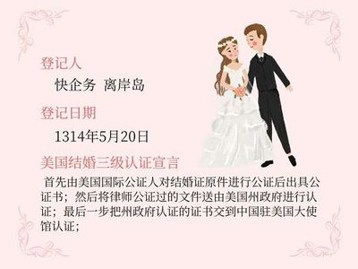 怎么办理结婚证