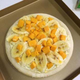 芒果pizza制作方法