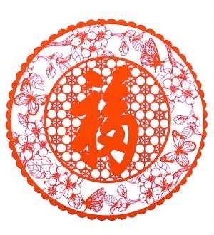 贴窗花的寓意