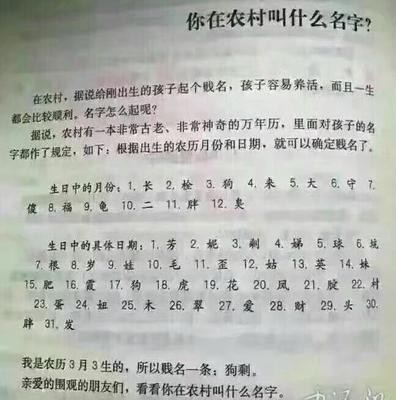 取什么名字最好听