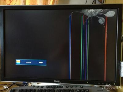 电脑屏烂了怎么办啊