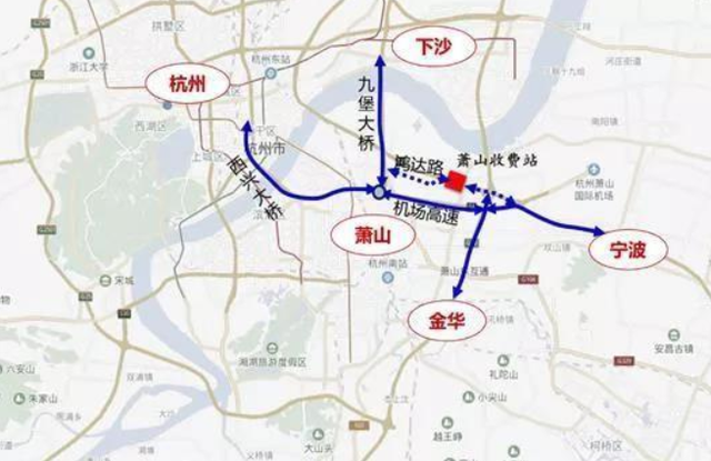 萧山机场到杭州西湖怎么走