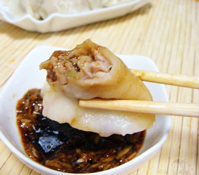 莲藕猪肉水饺