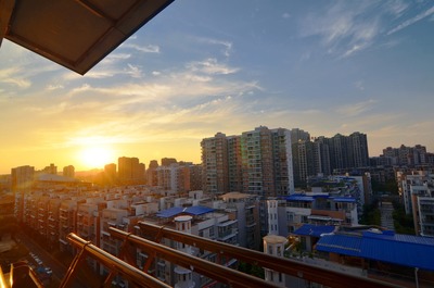 阳台风景