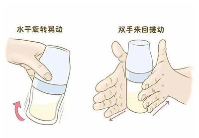 冲奶粉的步骤
