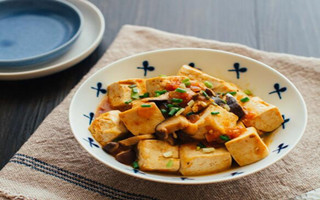 香菇烩豆腐