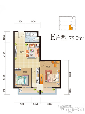 两室户型