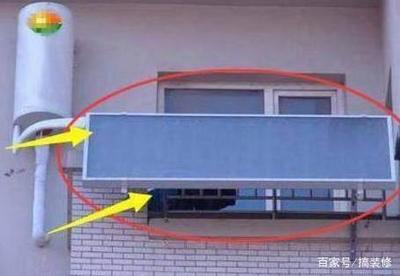 壁挂式太阳能热水器安装图