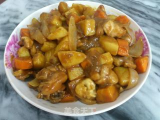 土豆咖喱鸡的家常做法