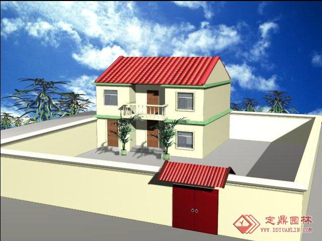 农村小院设计图