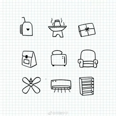 家具 简笔画