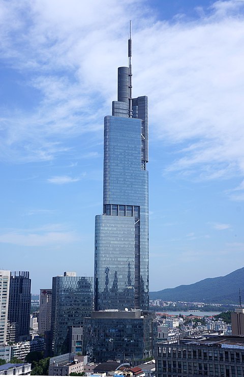 紫峰大厦多高