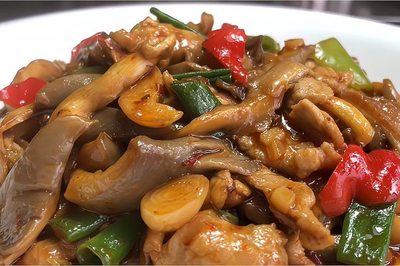 平菇炒鸡肉汤做法大全家常