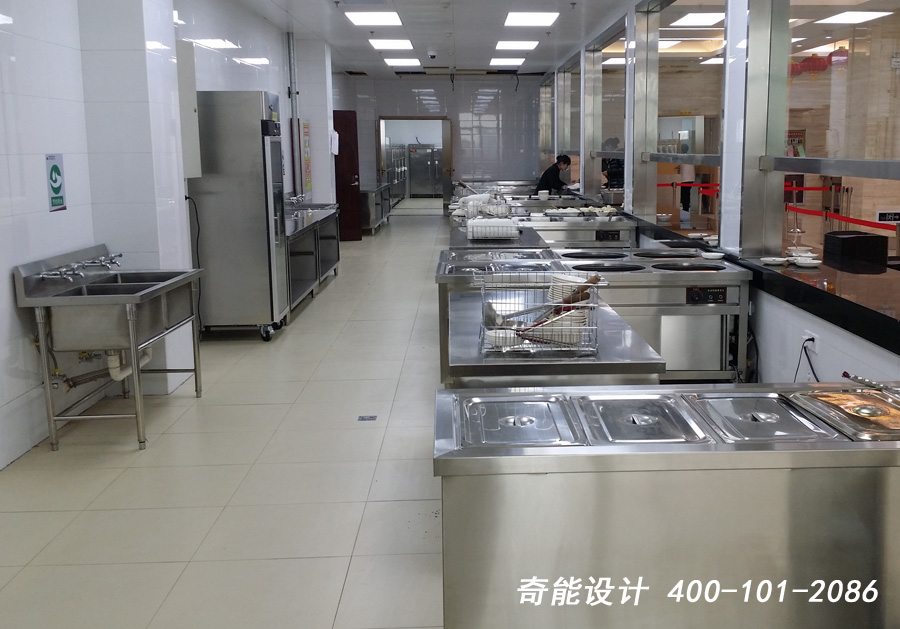 工厂食堂厨房效果图