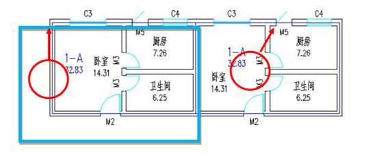 厨房墙体面积怎么计算公式