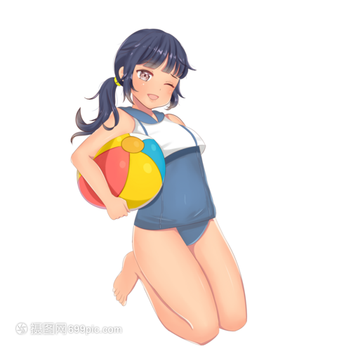 二次元泳装壁纸_二次元泳装壁纸素材_二次元泳装壁纸模板_图查查