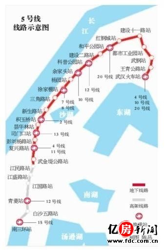 武汉地铁30号线线路图