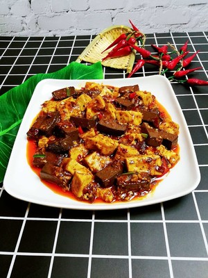 肉末鸭血豆腐做法大全家常