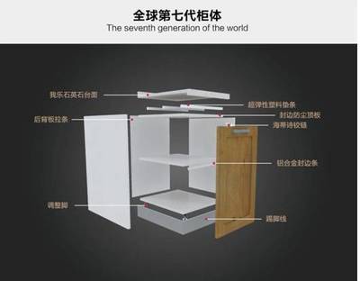 橱柜网格抽屉